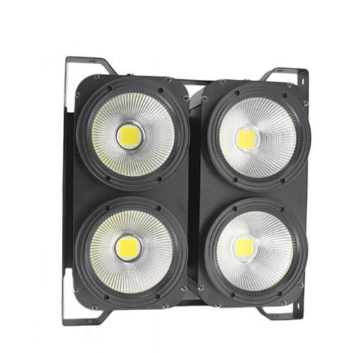 厂家直销拼接款4眼观众灯400WLED观众灯DMX512舞台灯光演出照明灯