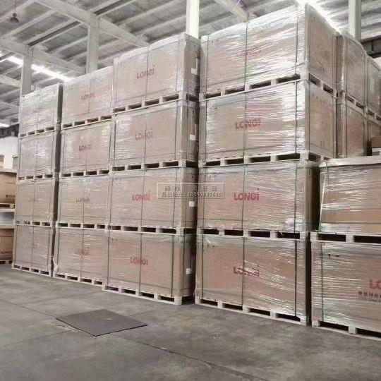 隆基绿能HI-MO7双面太阳能光伏板A级太阳能发电组件现货发售