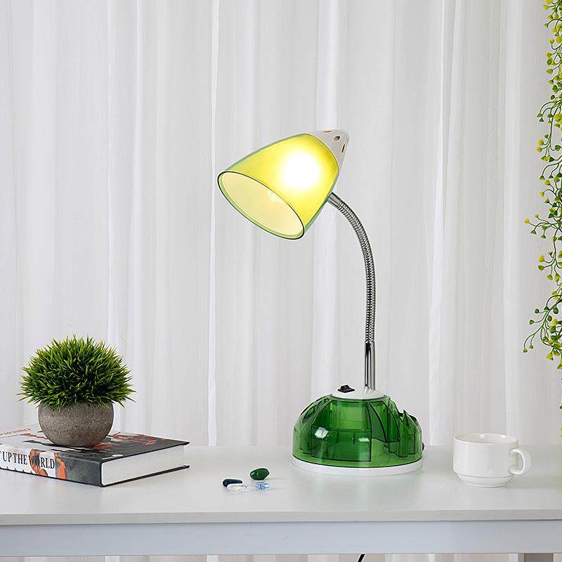 LED护眼多功能收纳台灯 儿童学习写字阅读插电台灯