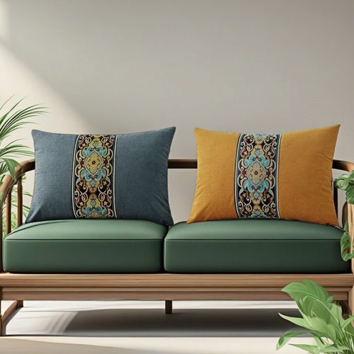 中式红木沙发抱枕套靠枕