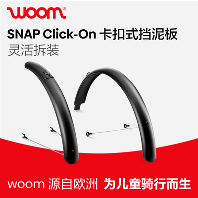 卡扣式快装挡泥板前后轮皆适用