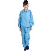 防静电分体服无尘工作服上衣拉链短款 喷漆制药食品厂防护服