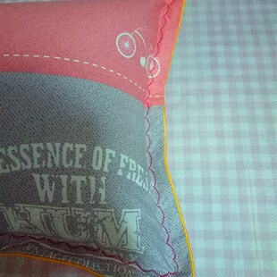 纯棉粗布枕套情侣韩式枕头套加密加厚40x60cm48x74cm一对装枕芯套