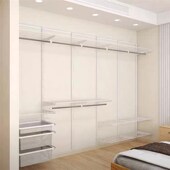 挂衣架落地卧室内家用防尘开放式 衣柜多功能收纳衣帽间房间置物架