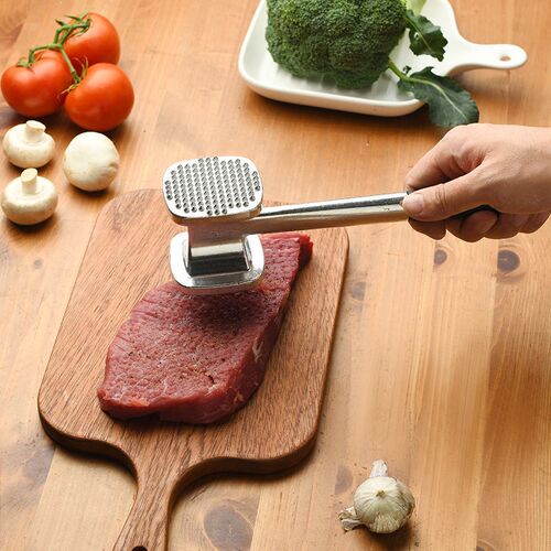锤肉器敲肉锤子牛排锤炸鸡大猪排断筋器家用松肉针嫩肉双面砸肉锤