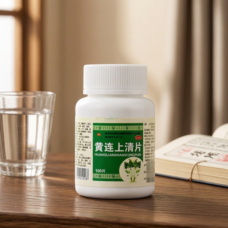 【包邮】金鸿堂 长垣 黄连上清片0.3g*100片散风清热泻火止痛黄连