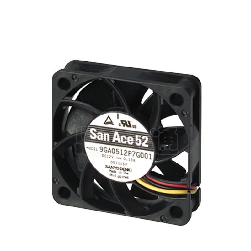 9GA0512P7G001 12V 52x52x15mm 7800rpm PWM调速 散热风扇 现货