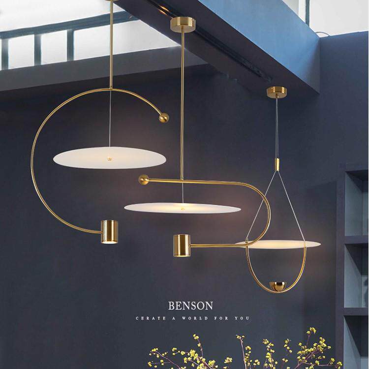 创意灯空间后现代北欧过道餐厅吊灯设计师个性艺术网红装饰极简吧