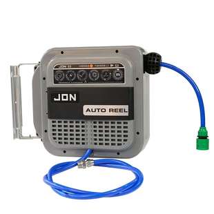 气鼓自动收缩卷管器夹纱水管气动工具内径8mm10mm18米水鼓卷管器