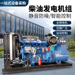 500 柴油发电机组380v大型大功率三相30 300 1000kw 100