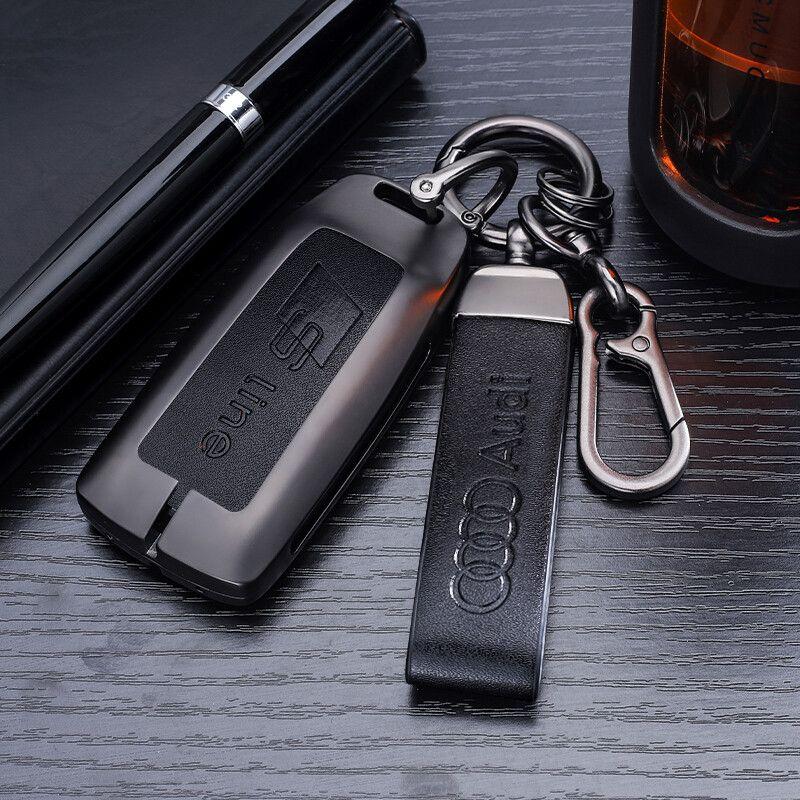 奥迪钥匙套A4lA5A8S4RS456A8Q5lQ7q8s5Q3A6lA7r8a7lq5q4黑武士