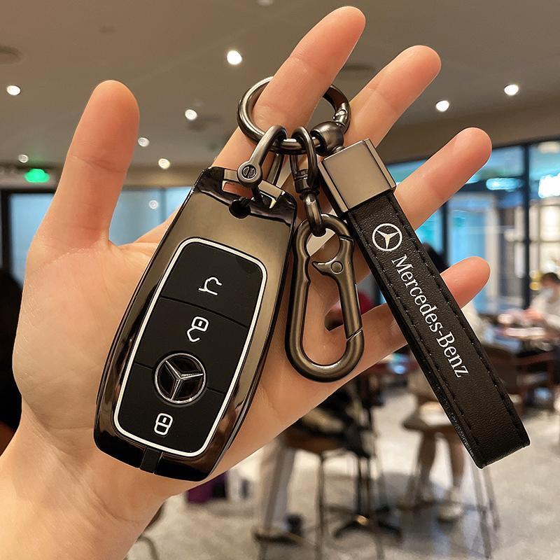 奔驰钥匙套e300l扣车用钥匙包