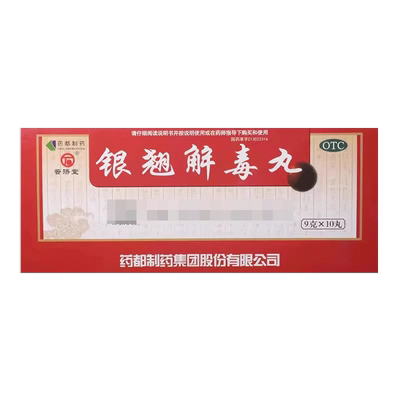 【普济堂】银翘解毒丸9g*10丸/盒
