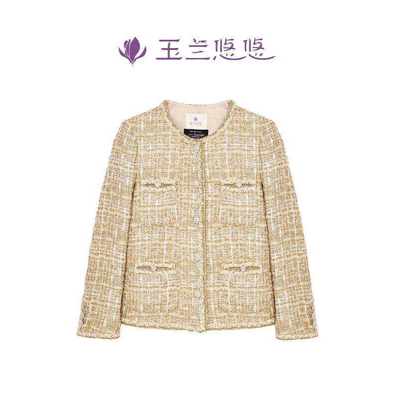 玉兰悠悠高级时装小香风外套