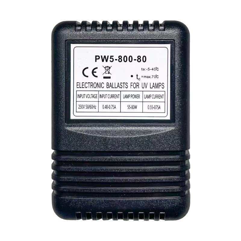 插头款紫外线消毒灯镇流器水处理杀菌UV灯管专用电子整流器25W80W