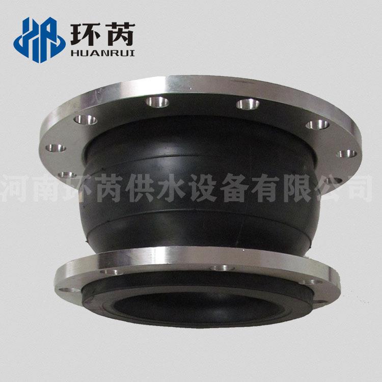 同心异径橡胶膨胀节挠性变径软连接大小头避震喉变径柔性橡胶接头