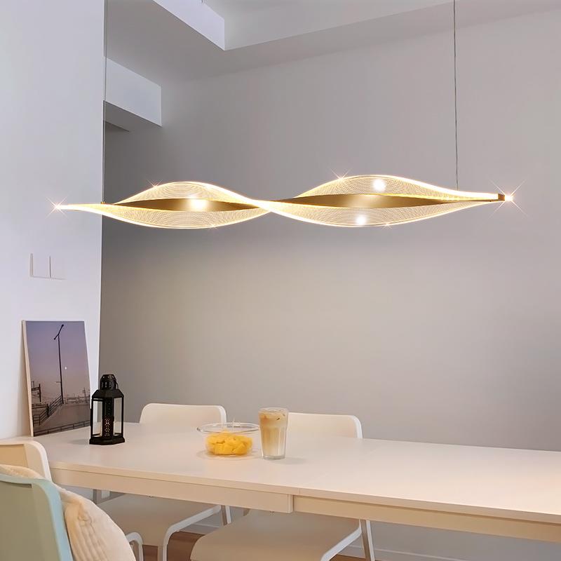 现代轻奢吊灯创意设计师艺术灯大气办公室餐厅吧台亚克力长吊灯