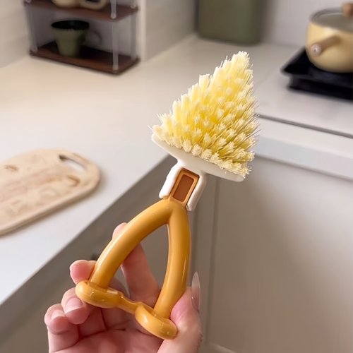 厨房好物可折叠三角刷