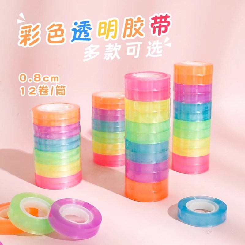 解压透明水晶粘粘球胶带