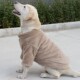 大狗狗衣服冬季 加绒加厚北极绒保暖棉服大中型犬拉布拉多金毛柴犬