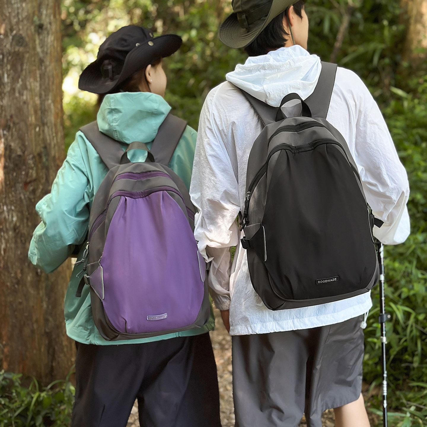 2025新款书包男生高中生大学生旅行登山背包旅游轻便户外双肩包女