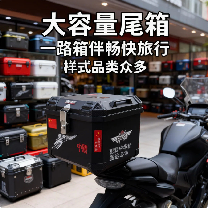 摩托车尾箱后备箱踏板车电动车
