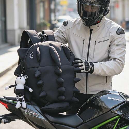 个性户外骑行头盔包防泼水摩托车