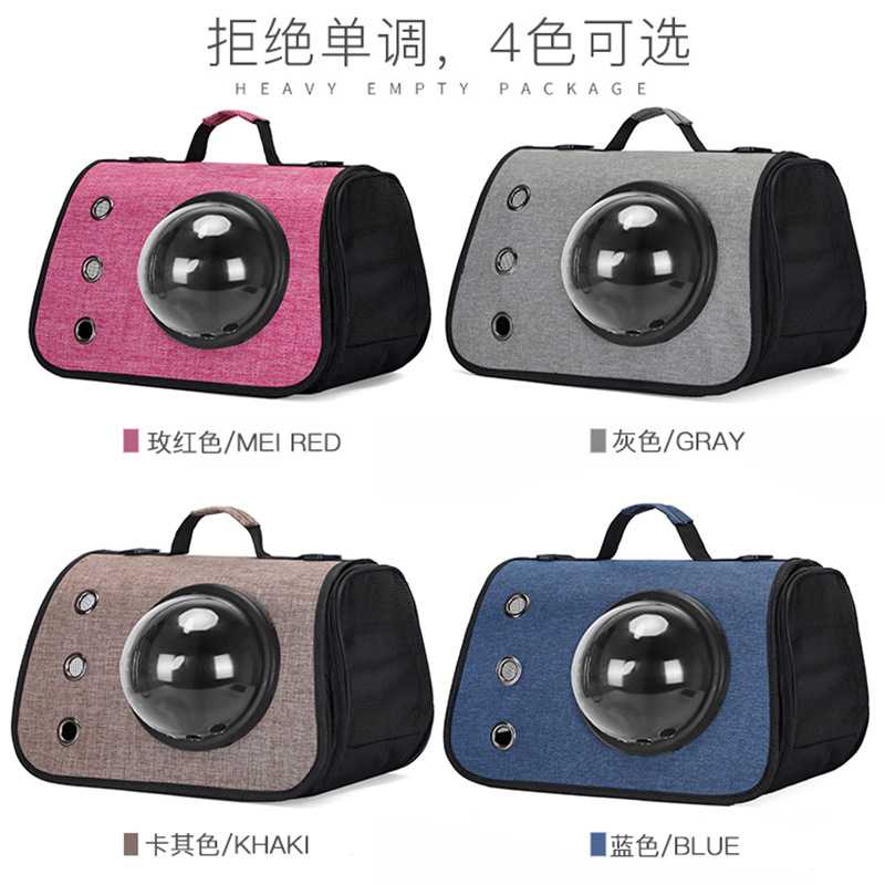 新款猫包大空间透明舒适外出折叠