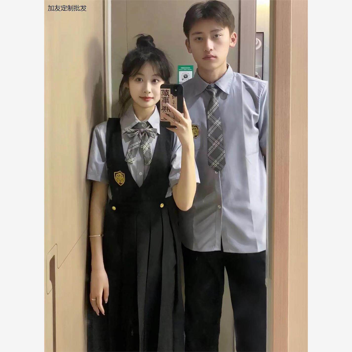 高中生表演班服套装学院