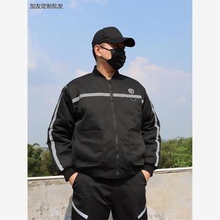 顺丰工作服棉袄工装快递服冬季保暖加厚棉衣外套宽松版SF统一