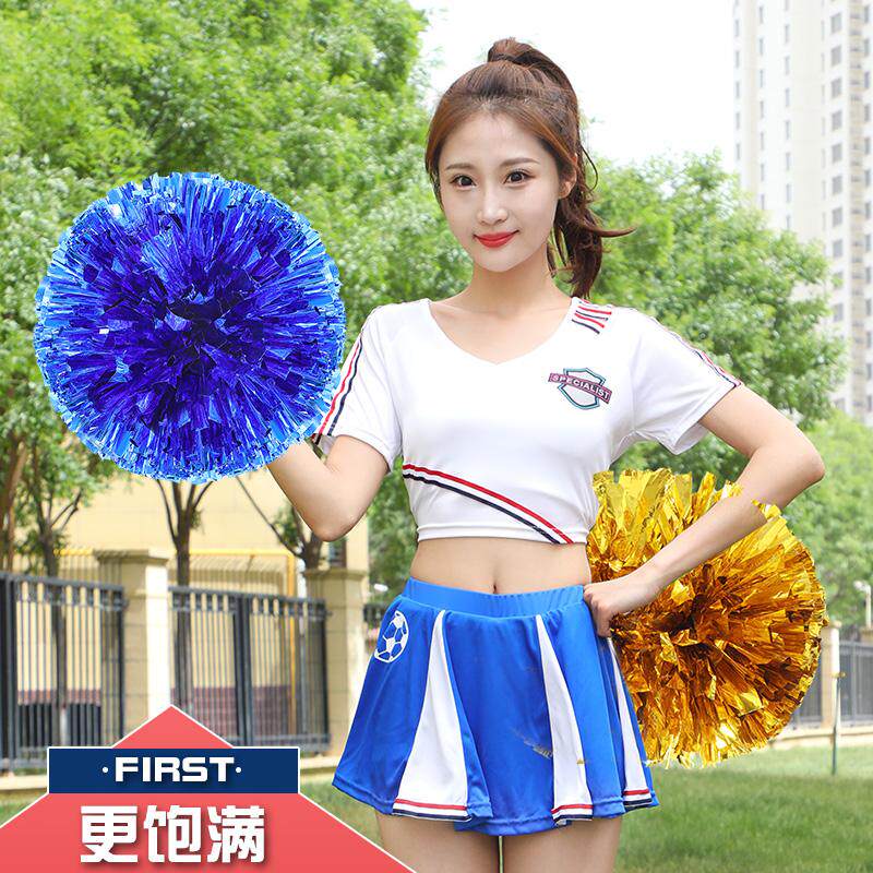 啦啦球拉拉队蹈花球广场舞跳舞花球学校啦啦操演出道具手拿花