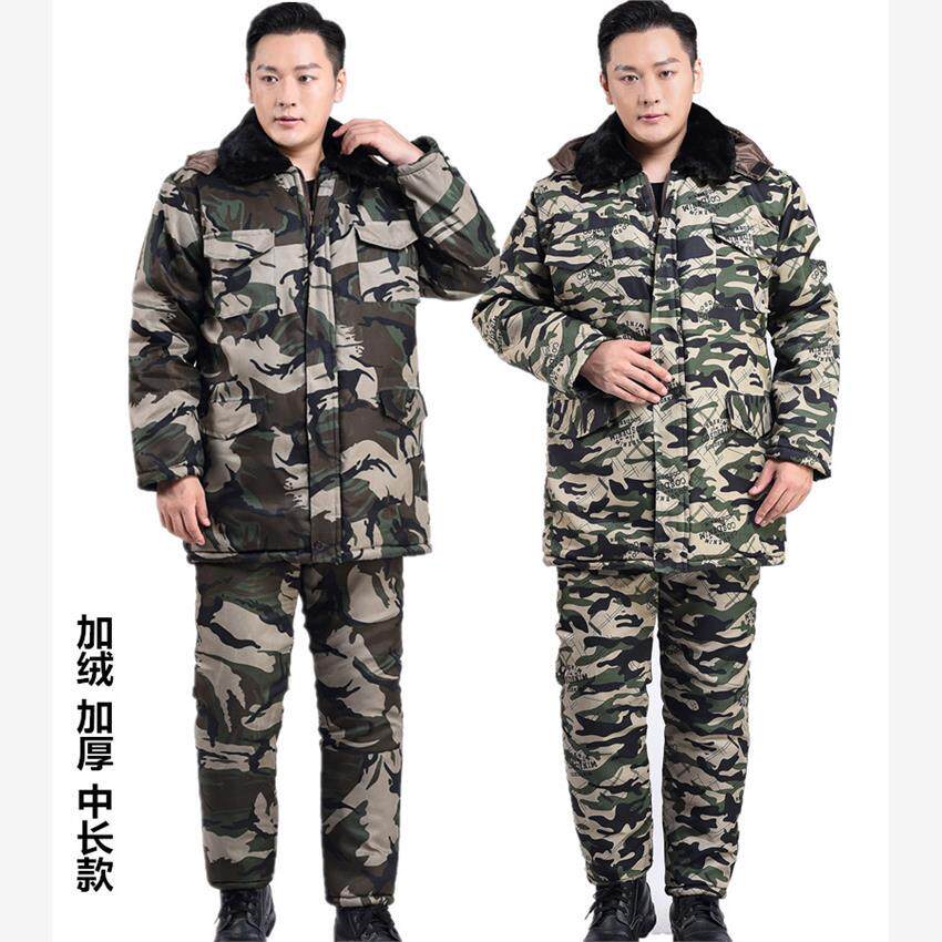 冬季男加厚保暖防寒棉服