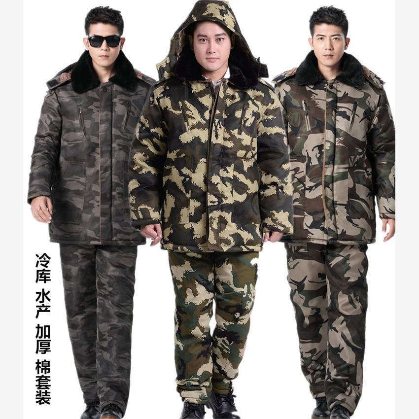 冬季男加厚保暖防寒棉服