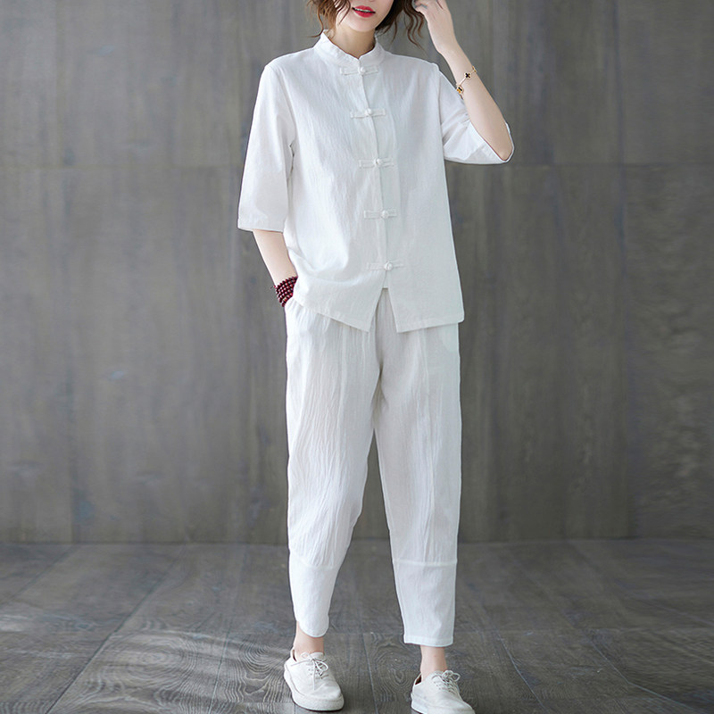 居士服女佛系衣服年轻款
