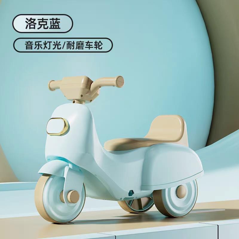 1-3岁防侧翻音乐儿童三轮车