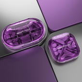 Westwood药盒便携分装 药片收纳盒一周七天大容量密封分药盒随身小