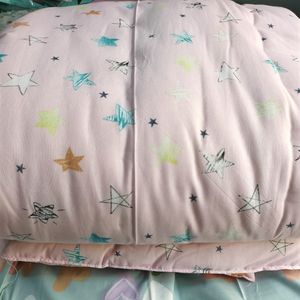 极速棉花被子*新疆长绒棉花冬被被芯单双L人均可定做!布胆花色随