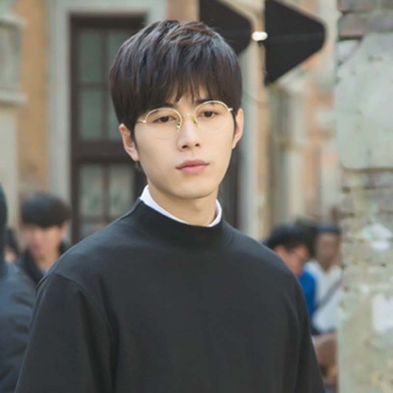 极速当你沉睡时裴k秀智同款眼镜近视女男超轻防蓝光防辐射素颜镜