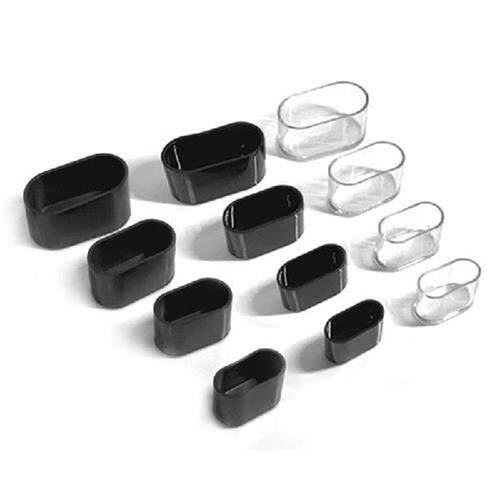 极速10Pcs Chair Leg Tips Caps Oval Shape LRubber Furniture F
