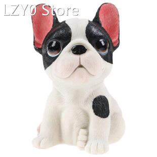 极速2022 Neew Cute French Bulldog Puppy Figurine Resin Anima