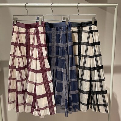 极速Kuzuwata Autumnn Winter Faldas Mujer Moda 2023 Sweet Lon