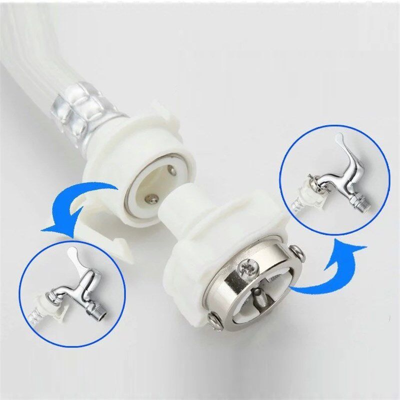 极速全通用型全自动洗衣s机进水管滚筒洗衣机延长接水管入注水软