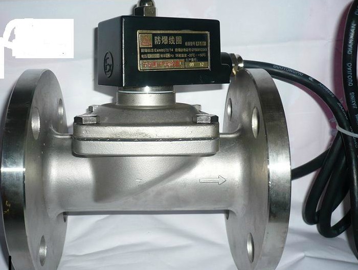 极速优质2W-320-32B  DN32不锈钢防爆电磁J阀1.2寸 AC220V法兰连
