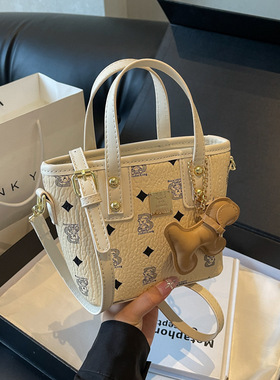 高级感菜篮子水桶小包包女2025新款时尚通勤手提包潮流单肩斜跨包