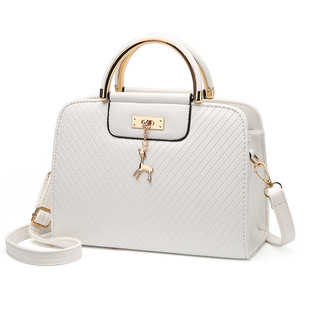 shoulder 新款 女包潮流压花斜挎包单肩包Women bag 手提包女新款