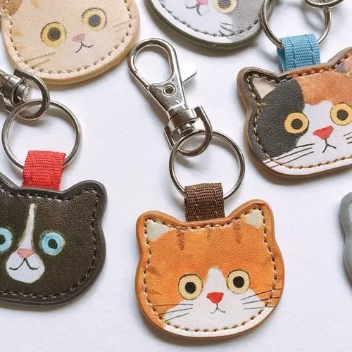 日系ecoute小猫咪系列钥匙扣ette