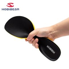 HOBIBEAR/哈比熊大头鞋柔软舒适37-47黑色宽头鞋加宽外贸大码鞋垫