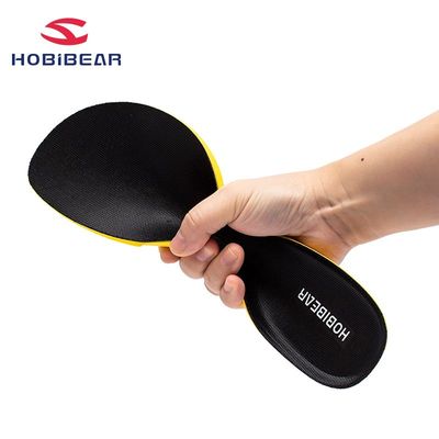 HOBIBEAR/哈比熊大头鞋柔软舒适37-47黑色宽头鞋加宽外贸大码鞋垫