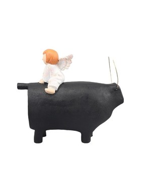 现代简约马背人物雕塑艺术摆件客厅电视柜玄关样板间家居软装饰品