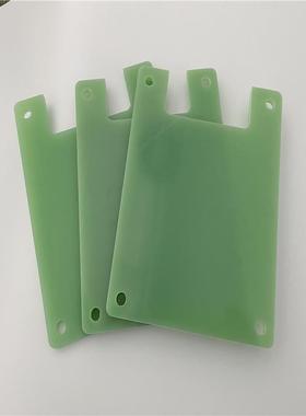 .玻纤板加工水绿色FR-4玻璃纤维板锂电池隔热片耐高温隔热板环氧